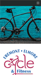 Mobile Screenshot of fremontcycleandfitness.com